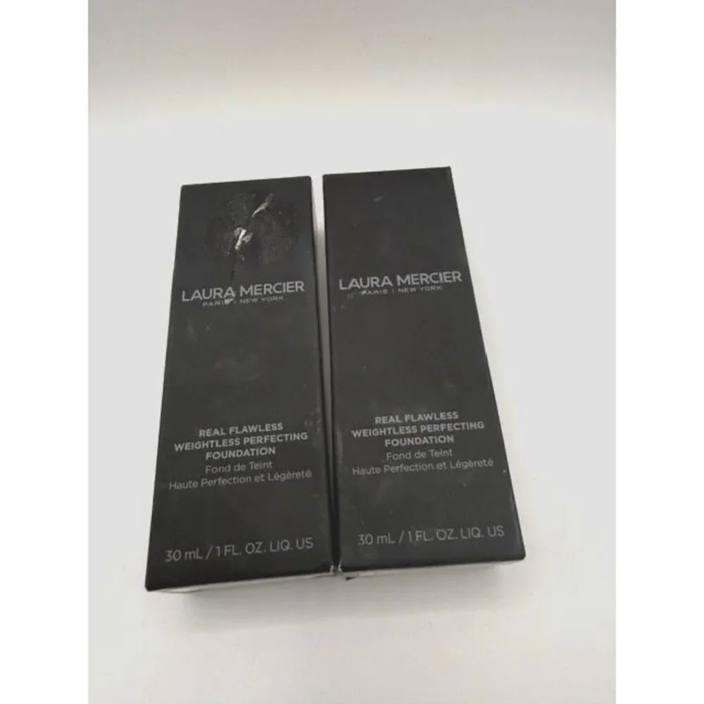 Laura Mercier Real Flawless Weightless Perfecting Foundation 1W1 Cashmere Lot 2